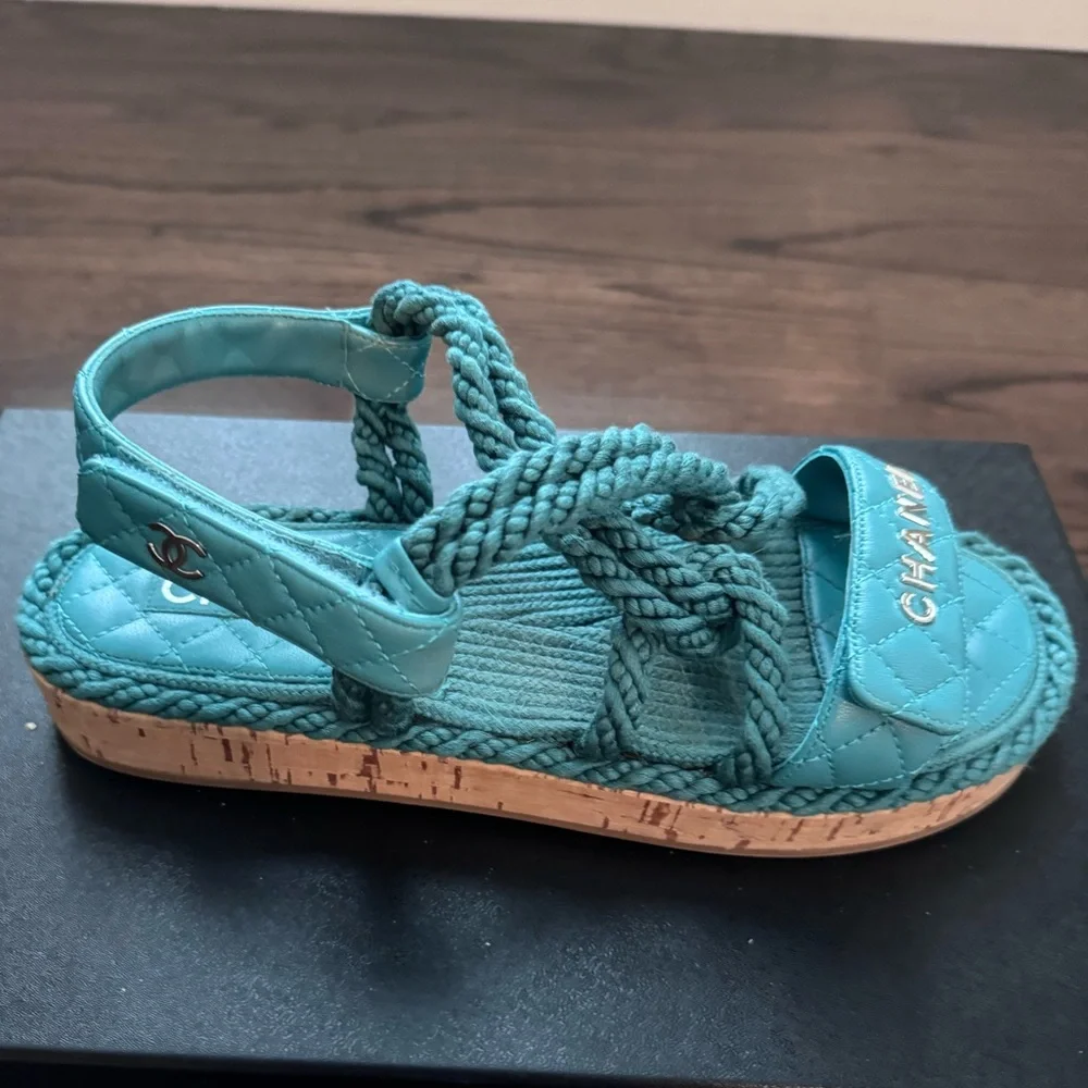 Chanel Rope Dad Sandals - Picture 7 of 9